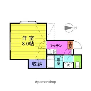 OS高崎【101号室】の間取り