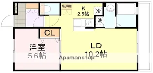 しまかげビル【4階】の間取り