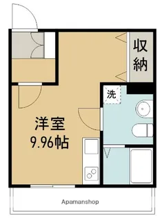 メリディアンなないろの里 伍番館【3階】の間取り