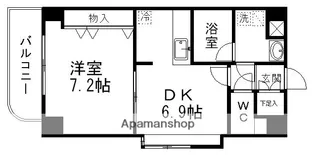 宮城県仙台市若林区連坊2丁目【マンション】の間取り
