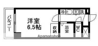 バースランド小松島【705号室】の間取り