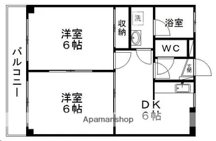 クラウンハイムNAKANO【4階】の間取り
