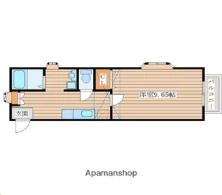 サンヒルズ国見参番館【108号室】の間取り