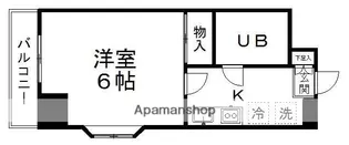 ダイアパレスプレステージ上杉【2階】の間取り