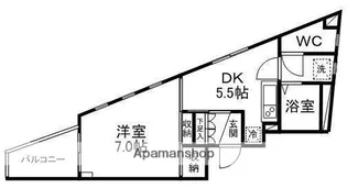エスプワール・グラン【201号室】の間取り