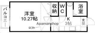 宮城県仙台市宮城野区新田東5丁目【アパート】の間取り