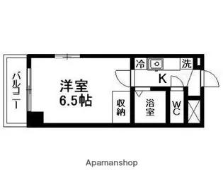 バースランド小松島【601号室】の間取り