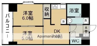 上杉八番館【505号室】の間取り