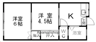 JSハウス【102号室】の間取り