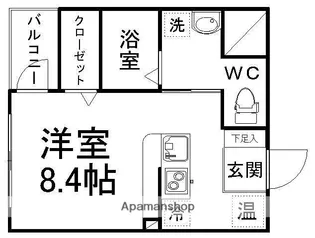 グラン・ドミール一番町【305号室】の間取り