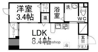グラン・ドミール一番町【609号室】の間取り
