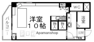 宮城県仙台市青葉区花京院2丁目【マンション】の間取り