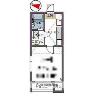 宮城県仙台市宮城野区東仙台2丁目【アパート】の間取り