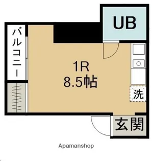レンボーマンション【305号室】の間取り