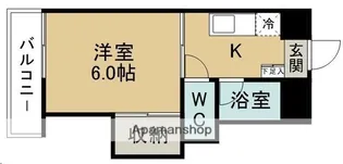 ワンセルフマンション【210号室】の間取り