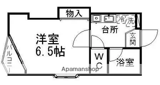 タキ・コーポラス【201号室】の間取り