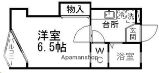 タキ・コーポラス【103号室】の間取り