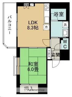 シャイン仙台柳生第2【402号室】の間取り