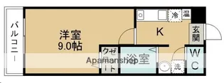 全健ハイム小松島【2階】の間取り