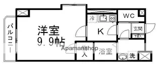 宮城県仙台市若林区河原町1丁目【マンション】の間取り