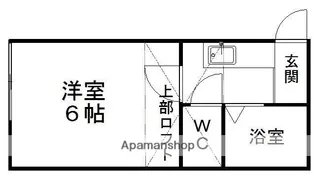 ベルトピア仙台13【1階】の間取り