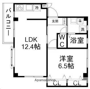 宮城県仙台市泉区長命ケ丘4丁目【マンション】の間取り
