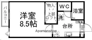 ピースフル東京【202号室】の間取り