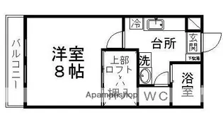 ティエラドミールA棟【105号室】の間取り