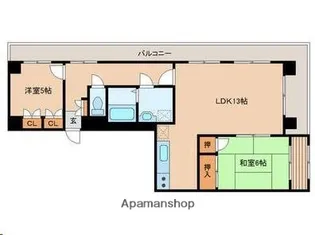 日宝プロシード上杉東【4階】の間取り