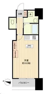 HF西公園レジデンス【2階】の間取り
