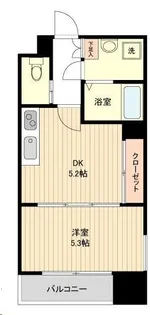 LA DOUCEUR片平【7階】の間取り