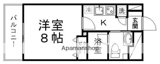ヒューマンハイム平成【2階】の間取り
