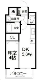 宮城県仙台市青葉区子平町【マンション】の間取り