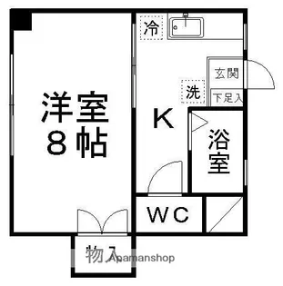 ラ・フォーレ東照宮【302号室】の間取り