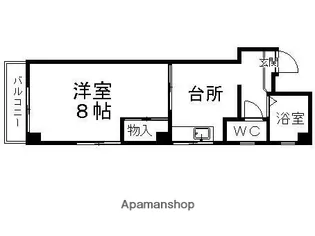 ふれあいプラザ【301号室】の間取り