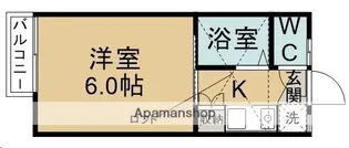 ノーブル宮町【102号室】の間取り