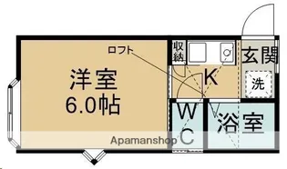 ノーブル宮町【2階】の間取り