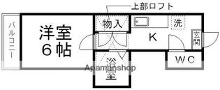 1Kの間取り画像