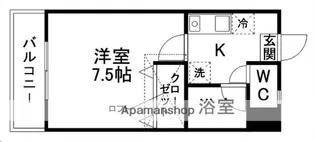 エイシィーヴィラ【203号室】の間取り