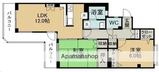 シャイン仙台柳生第1【209号室】の間取り