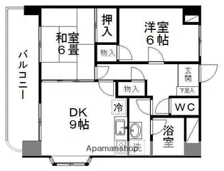グラン・ドミール燕沢【7階】の間取り
