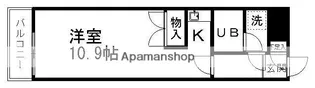 エスパシオ大町【6階】の間取り