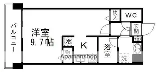宮城県仙台市太白区西中田2丁目【マンション】の間取り