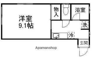 エスポワール21【202号室】の間取り