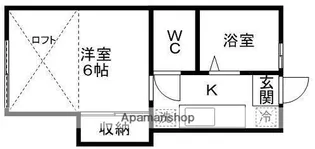 モアクレスト木ノ下【202号室】の間取り