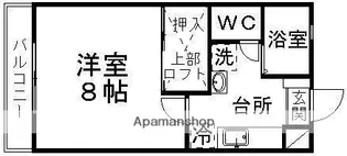 ティエラドミールB棟【203号室】の間取り