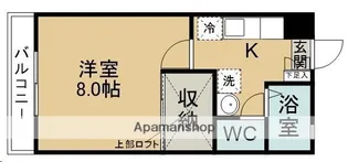 ティエラドミールB棟【102号室】の間取り