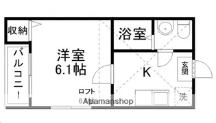宮城県仙台市太白区長町2丁目【アパート】の間取り