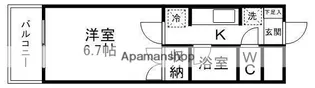Y’S荒町【617号室】の間取り