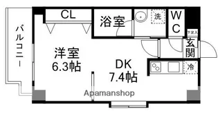 宮城県仙台市青葉区山手町【マンション】の間取り